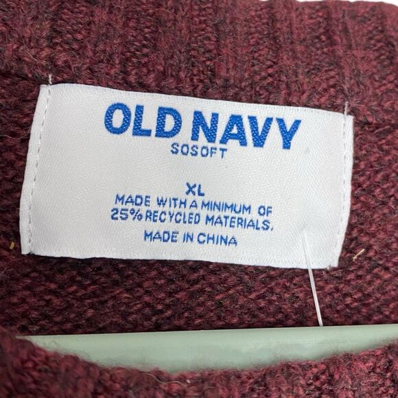 NWT Old Navy Sweater Mens XL Fair Isle Pullover Preppy Cozy Soft Holiday Nordic - Picture 3 of 11